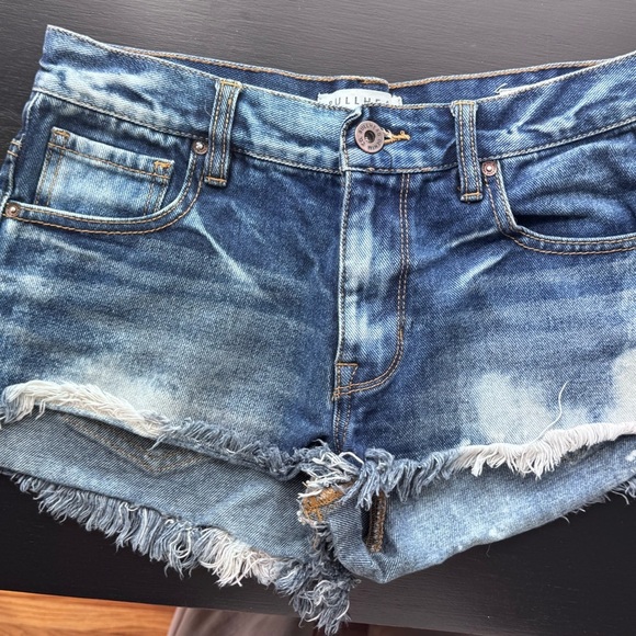 BULLHEAD Denim Co. Distressed Denim Shorts - Picture 3 of 5